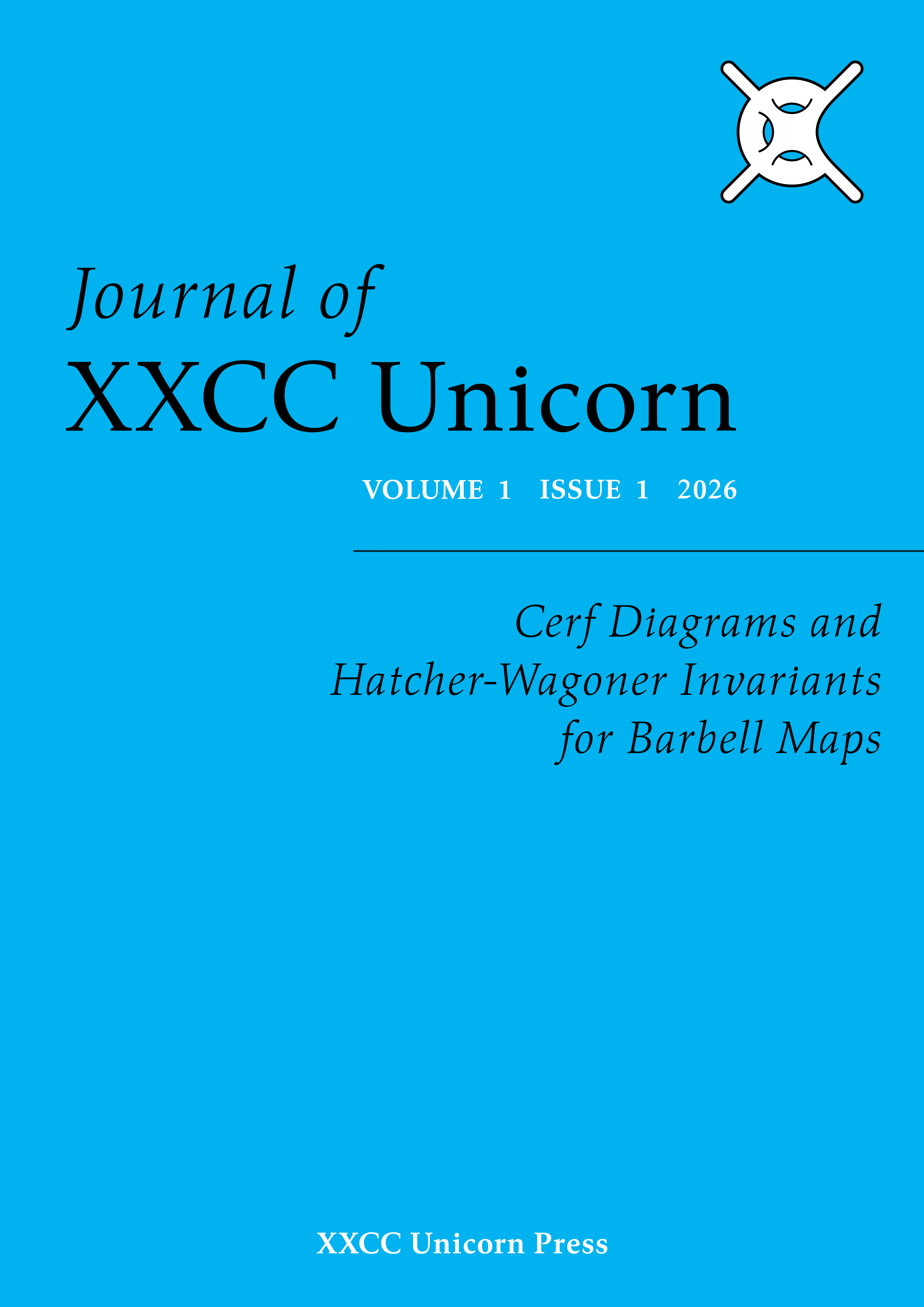 Front Cover of Cerf Diagrams and Hatcher-Wagoner Invariants for Barbell Maps